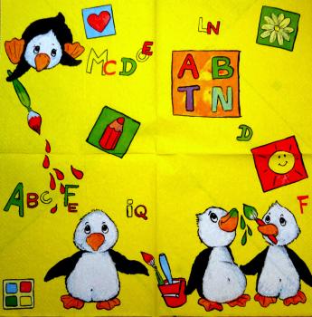 023 Penguins - 3-ply (yellow)